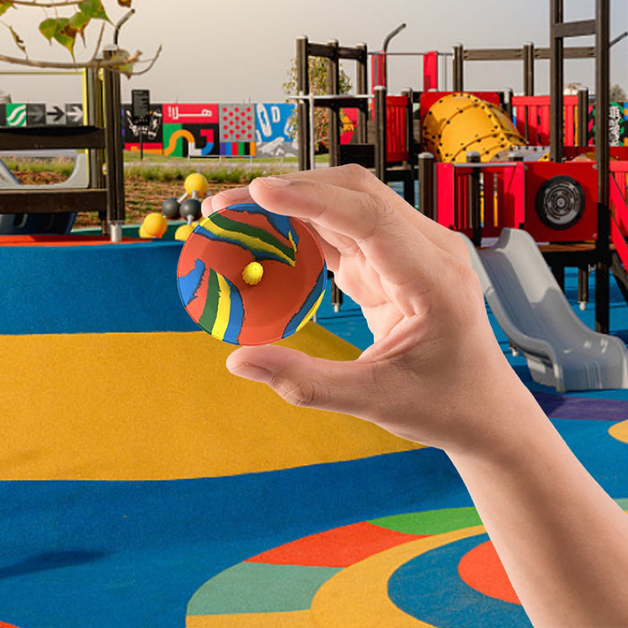 Soft fingertip anti-stress stretch toy camouflage bounce