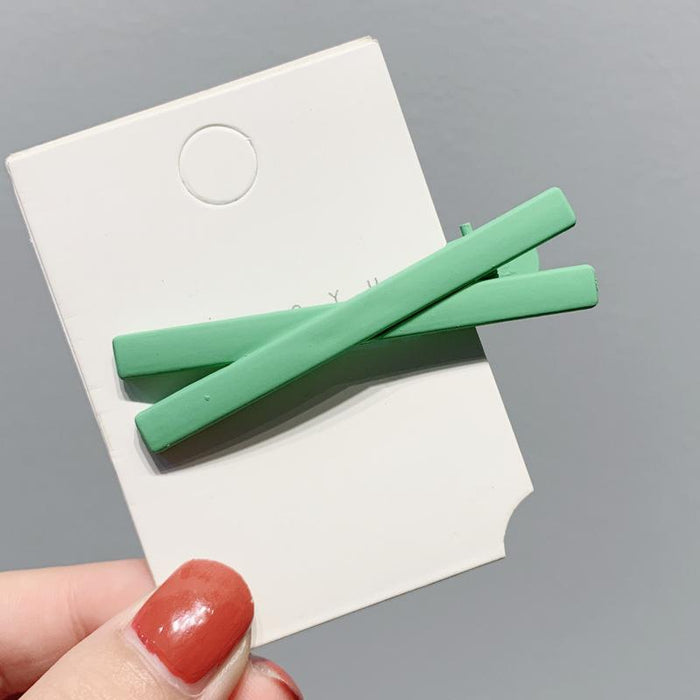 （3PCS）Cross Scrub Hair Clips