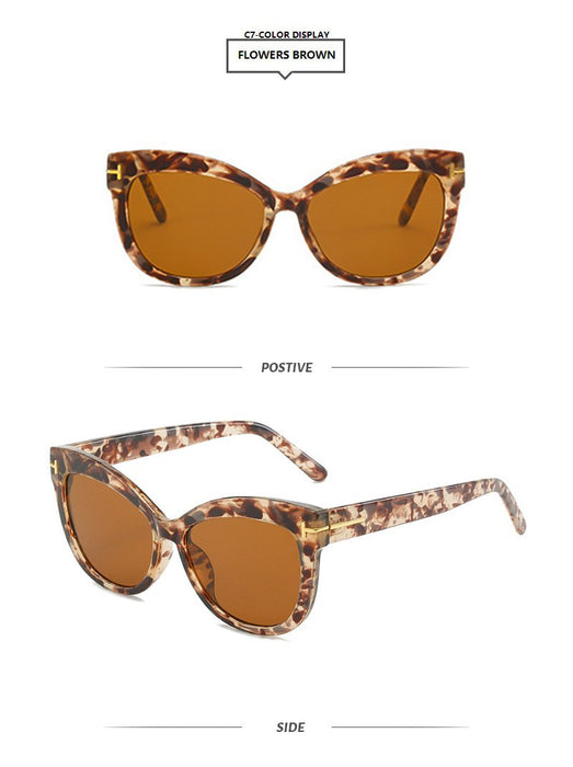 Cat's Eye Sunglasses personality trend RETRO SUNGLASSES