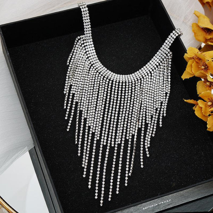 Fashionable and Exquisite Tassel Women's Neck Chain Necklace