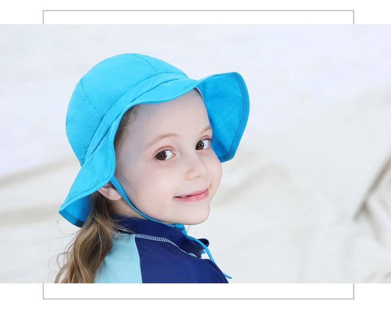 Summer Cute Anti-uv50+ Sunscreen Children's Fisherman Hat