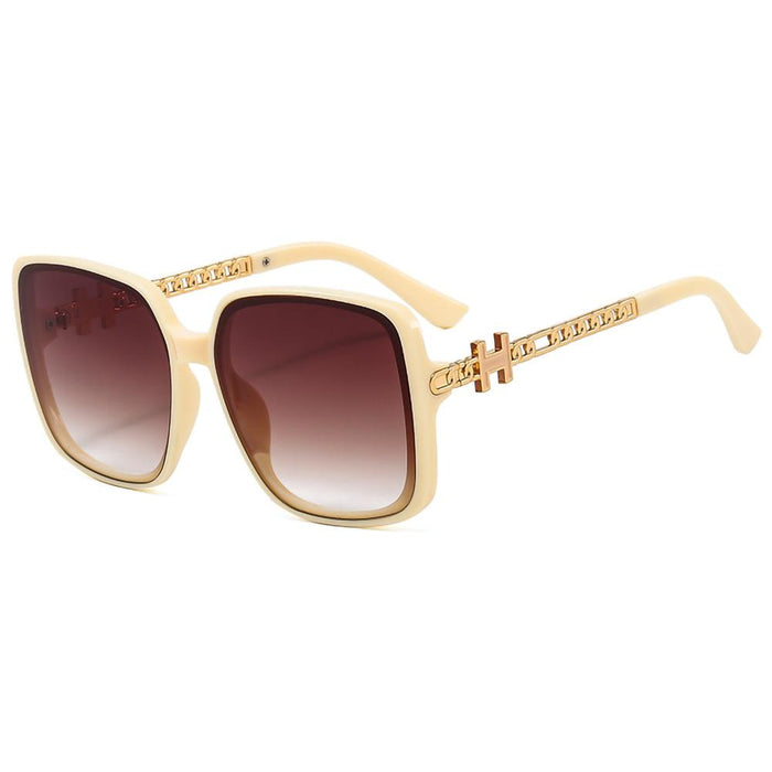 Large frame square Sunglasses