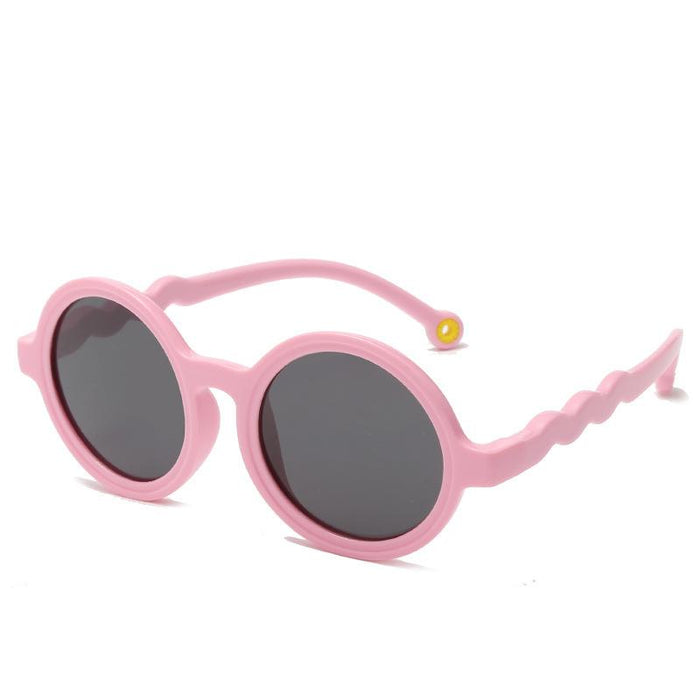 Children's round frame PC Sunglasses