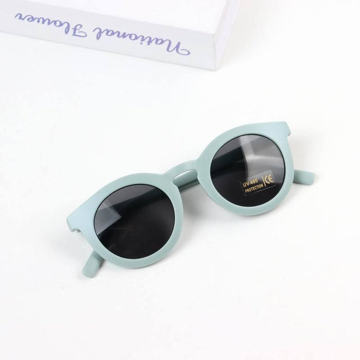 Children's Sunglasses frosted Frame Brown Lens