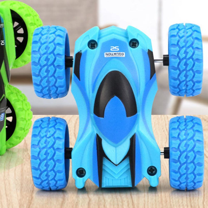 Funny children's toy car double-sided inertial safety anti-collision