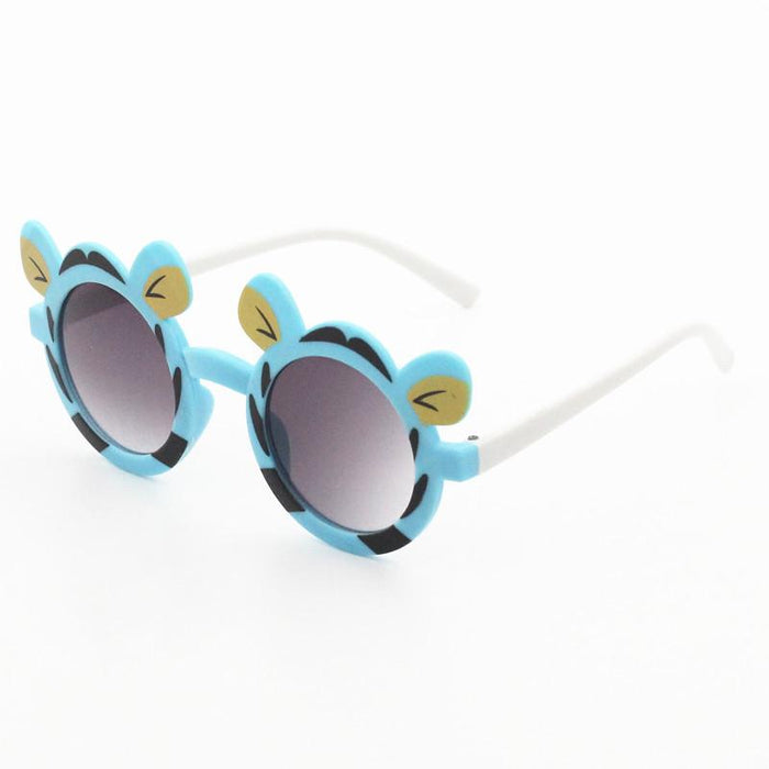 Children's glasses tiger head cartoon Sunglasses