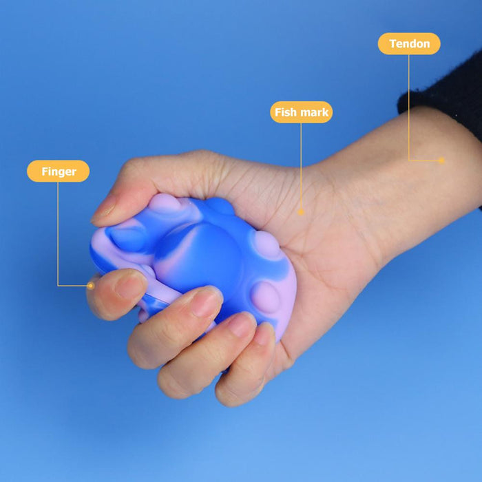 3D UFO Flying Saucer Bubble Stress Ball Toy