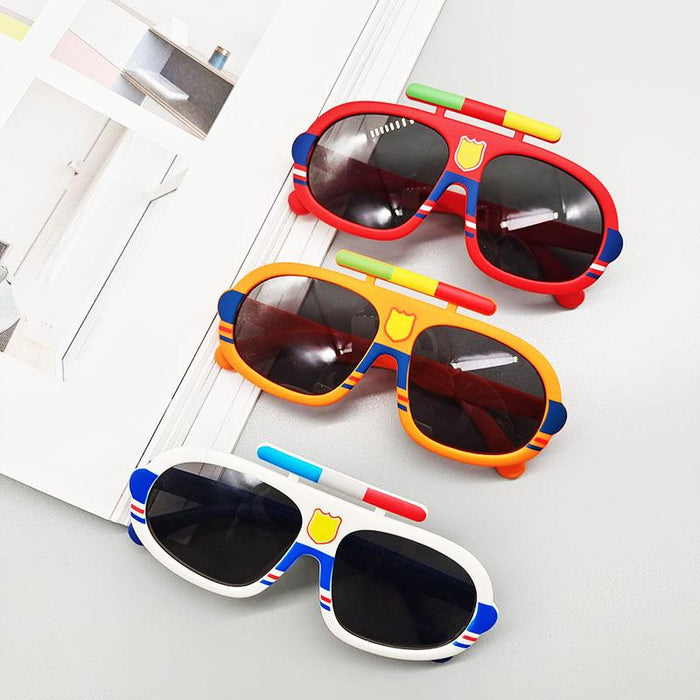 Fashion Cartoon Car UV Proof Children's Sunglasses