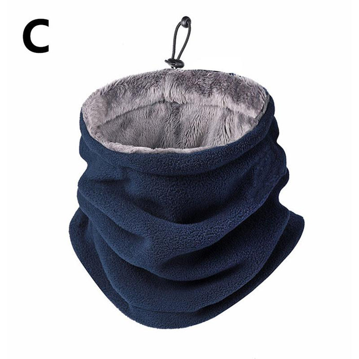 Winter Neck Warmer Thermal Fleece Motorcycle Thick Tube Gaiter Face Scarf