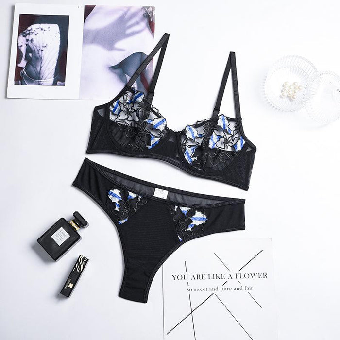 Women Sexy Lace Lingerie Fashion Sling Underwear Set