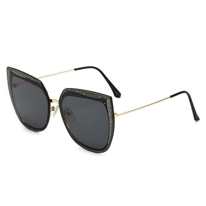 Cat's Eye Sunglasses Women's metal