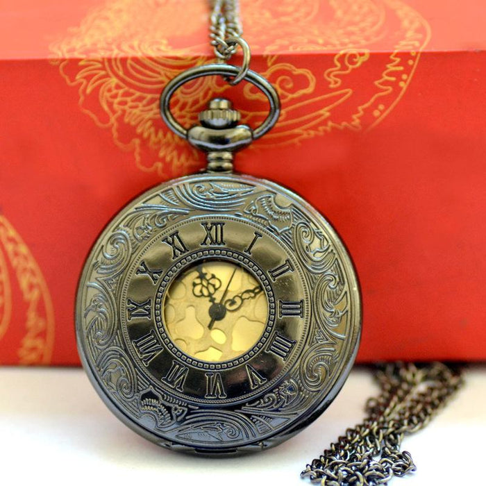 Roman Scale Vintage Pocket Watch Ll3695