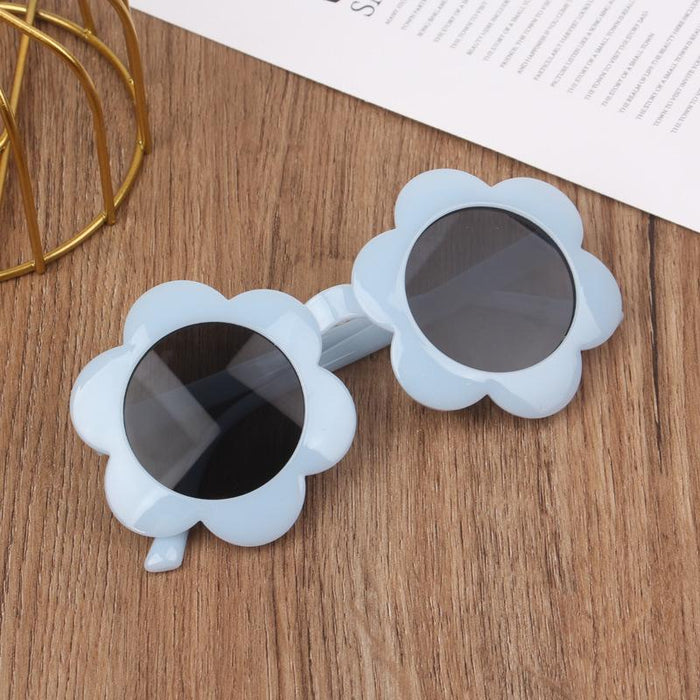 Sunglasses children's flower glasses beach glasses