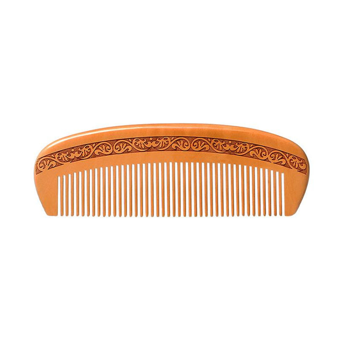 50Pcs Handmade Double-sided Carved Solid Wooden Comb