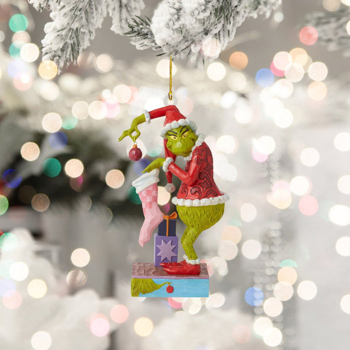 Green Headdress Grinch Christmas Tree Pendant Decoration