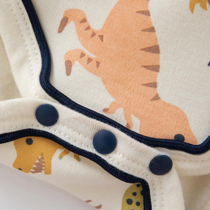 Baby Dinosaur Long Sleeve Romper