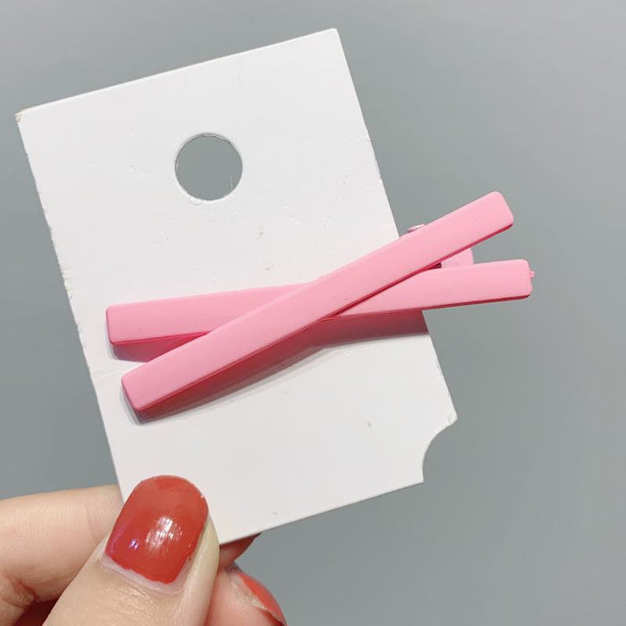 （3PCS）Cross Scrub Hair Clips