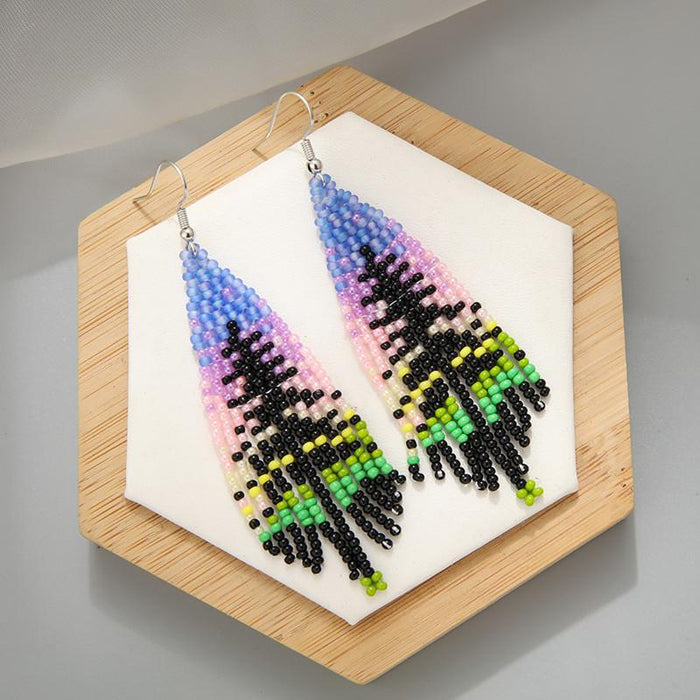 Colorful Niche Ethnic Style Handmade Earring