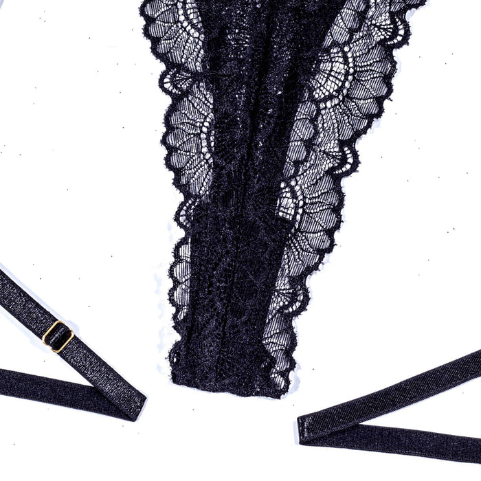 Women Sexy Lace One-piece Lingerie Fashion Bodysuit