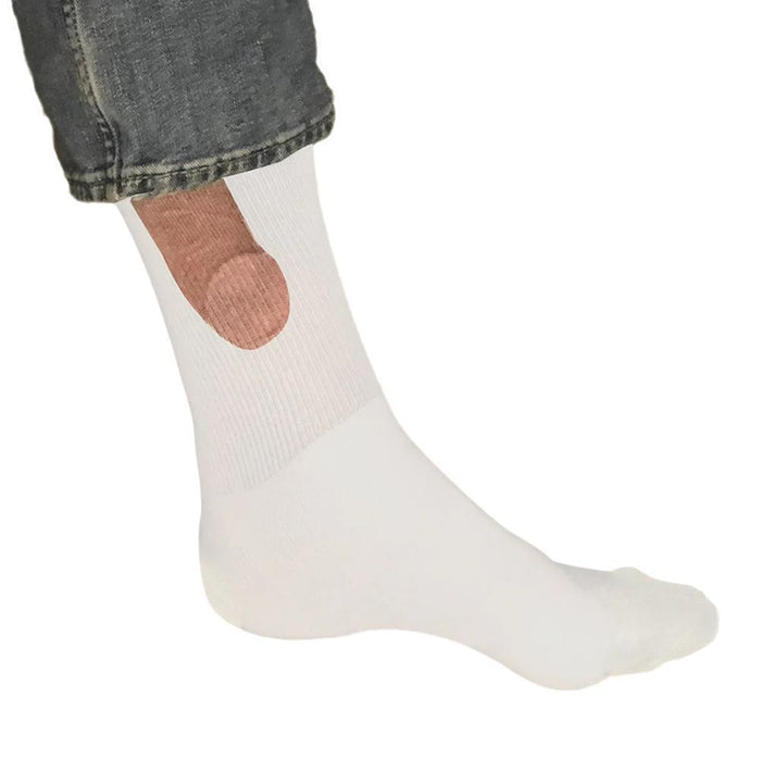 Show Off Funny Penis Socks for Men Novelty