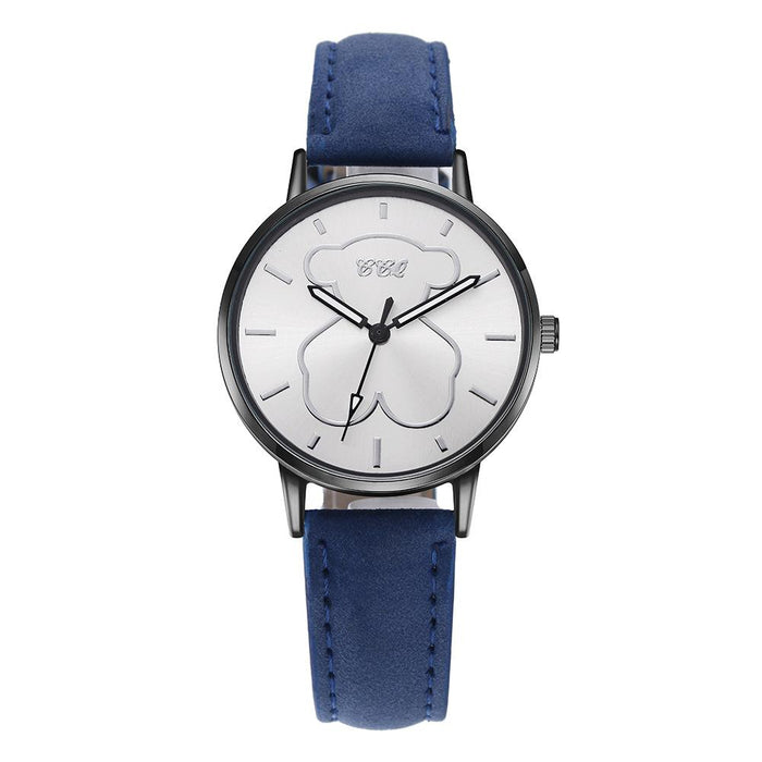 Fashion Women Wristwatch Leather Band Quartz Casual Clock LLZ22205