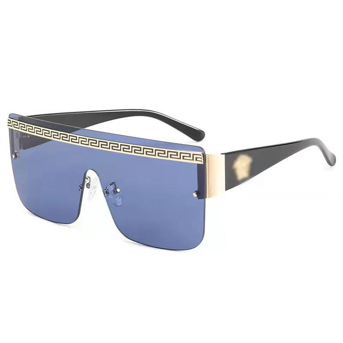 Frameless men's Sunglasses sunscreen conjoined Sunglasses