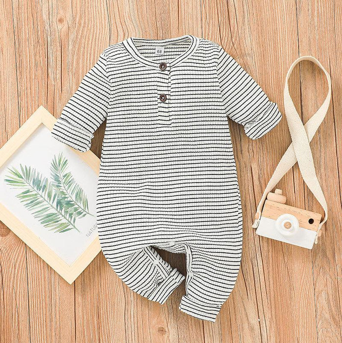 Newborn Baby Long Sleeved Jumpsuit