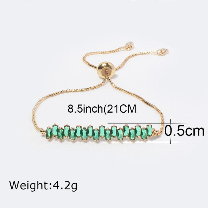 New Rectangular Adjustable Fashion Women's Bracelet Accessories
