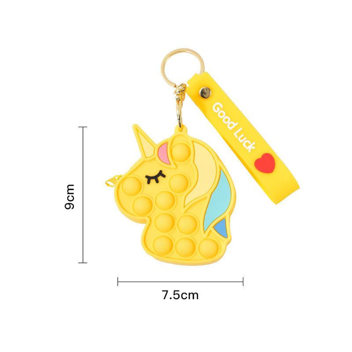 Pressure Squeeze Silicone Unicorn Toy