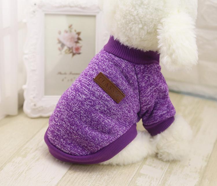 Puppy Clothes Soft Pet Dog Sweaters Dog Winter Chihuahua Clothes