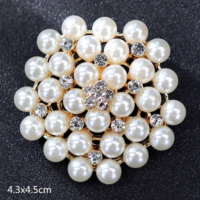 Multi Styles of Exquisite Brooch Vintage Women's Suit Accessories