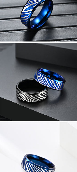 Men's Stainless Steel Titanium Steel Ring Jewelry