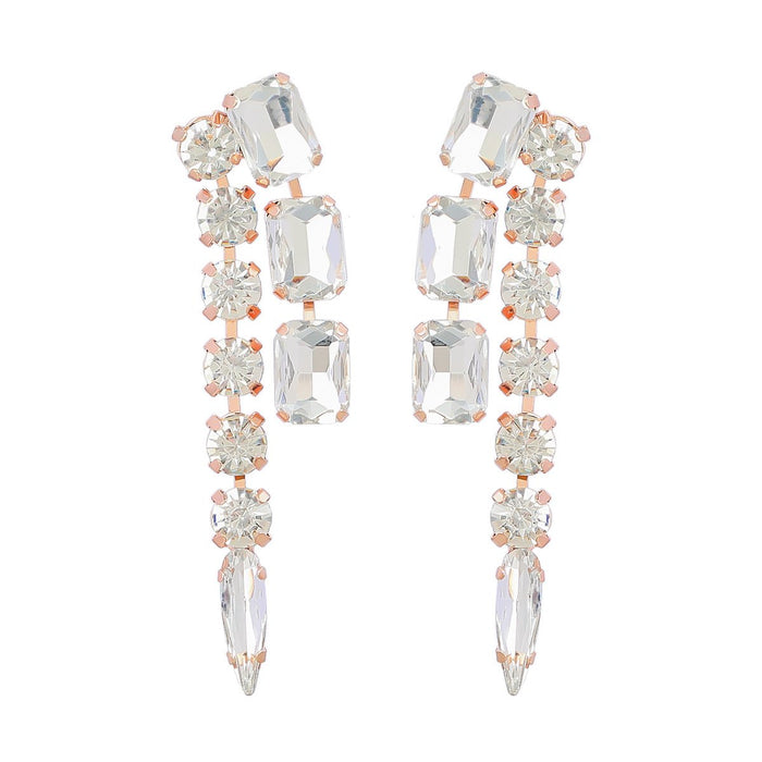 Women's Simple Exaggerated Claw Chain Irregular Earrings