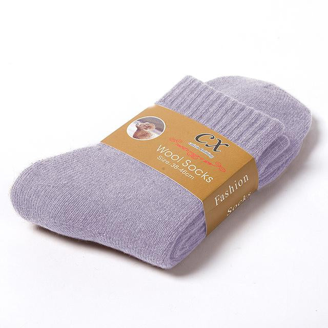 Winter Warm Women Socks Wool