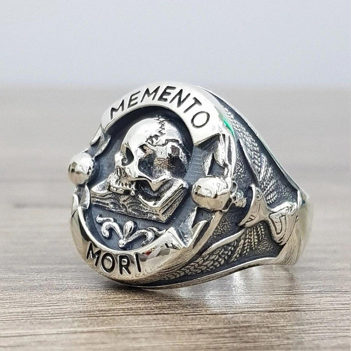 Memento Mori Skull Ring Alloy Personalized Ring