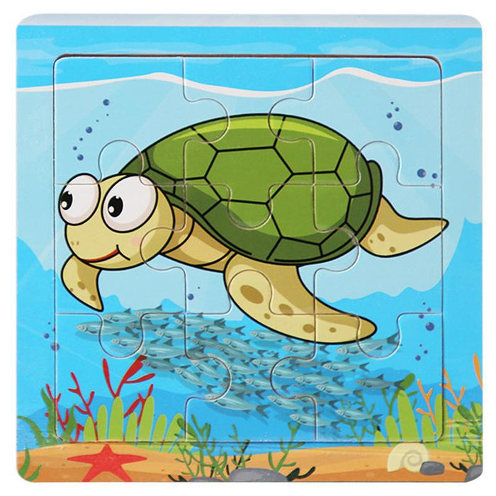 Small Wooden Jigsaw Puzzle for Children