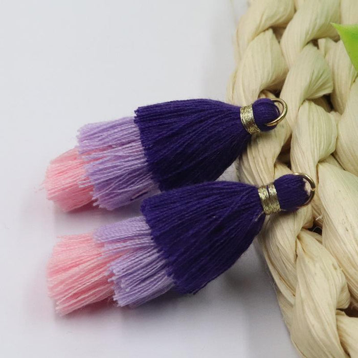 100 Pieces Three-layer Handmade Diy Tassel Pendant