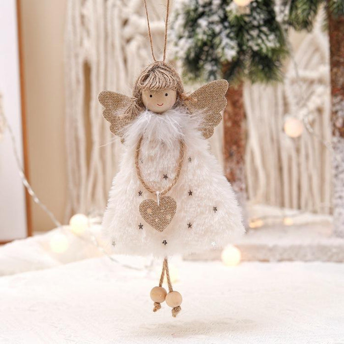 Christmas Decoration Doll Ornaments Angel Girl Pendant