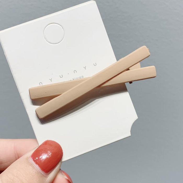 （3PCS）Cross Scrub Hair Clips