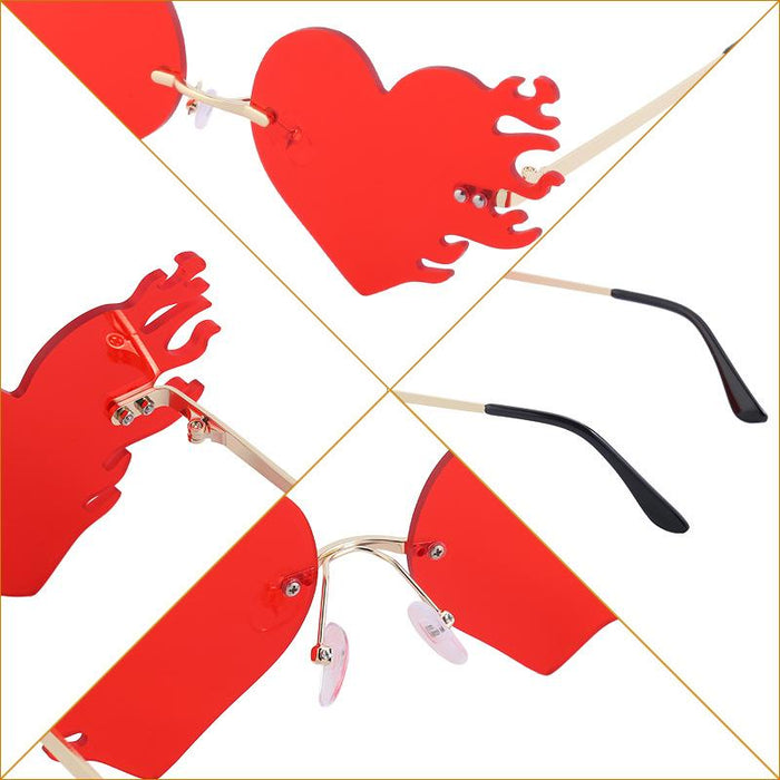 New Heart Broken Love Sunglasses