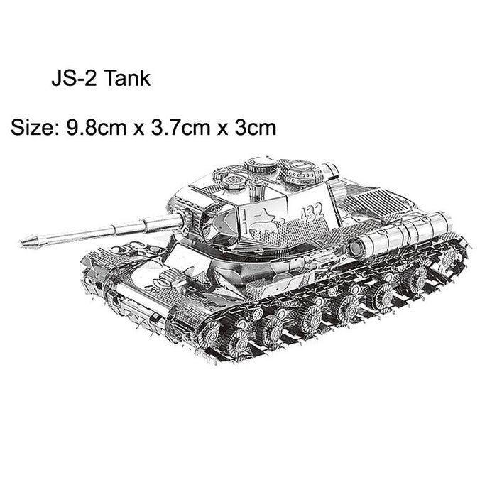 Tank 3D Metal Puzzle Chieftain Tank Puzzle Gift Toys