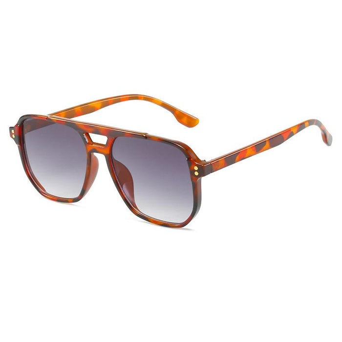 Frame double beam meter nail Sunglasses