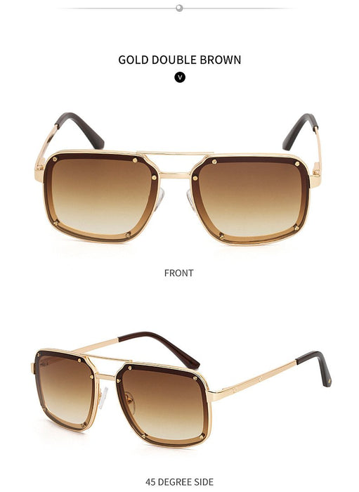 2023 New Retro Trendy Square Sunglasses