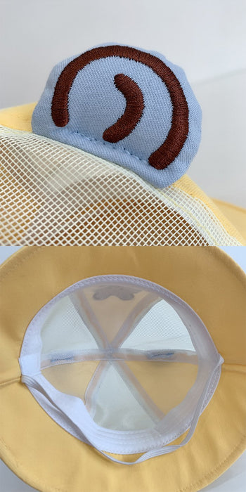 Summer Cute Baby Bear Ears Children's Fisherman Net Hat