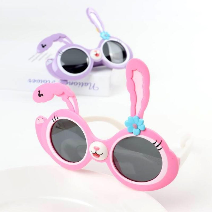 Silicone soft frame for children's polarized sunglasses