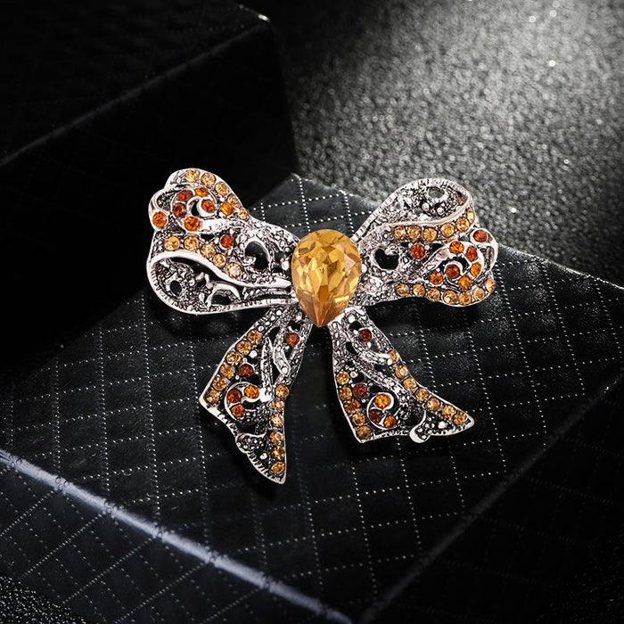 New Bow Brooch Collar Pin Ladies Pin