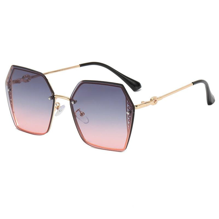 Ocean Film frameless trimming Sunglasses UV protection