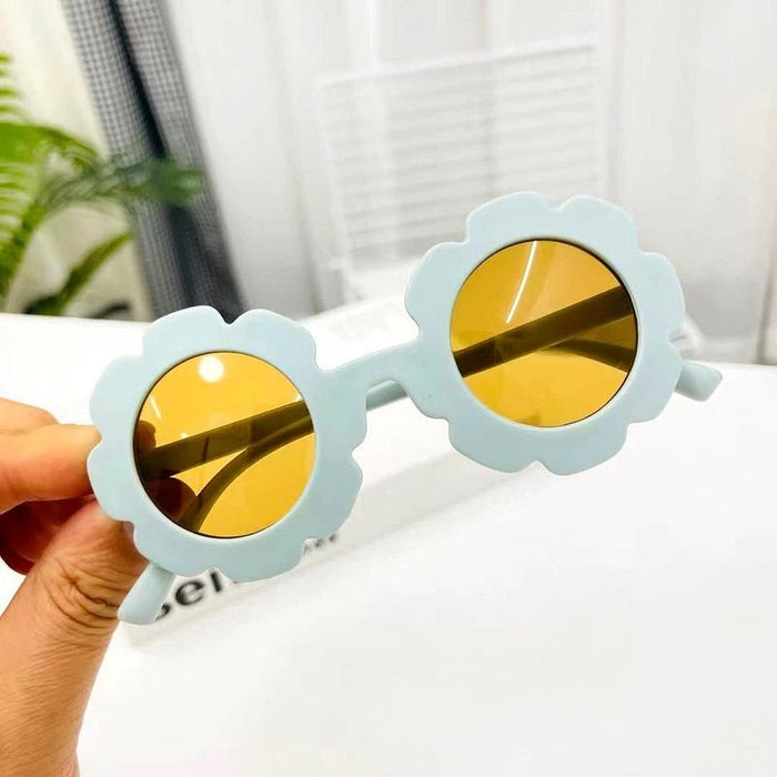 Children's Sunglasses flower glasses Morandi