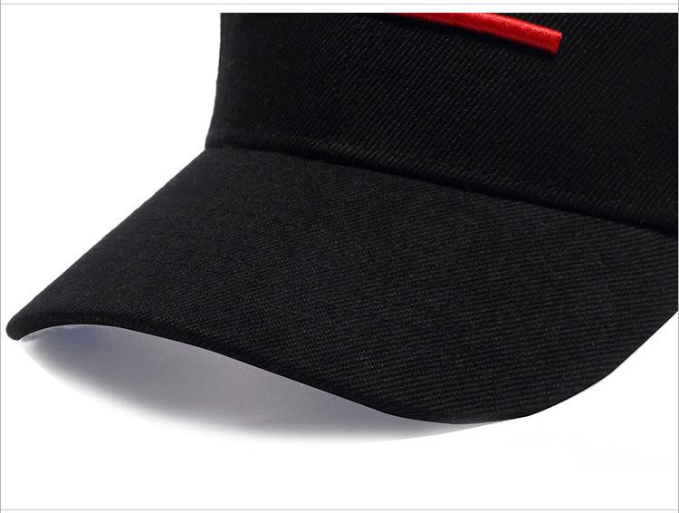 Simple Embroidered Baseball Cap Peaked Cap Sunshade Hat