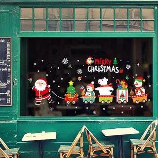 2022 Christmas Window Stickers